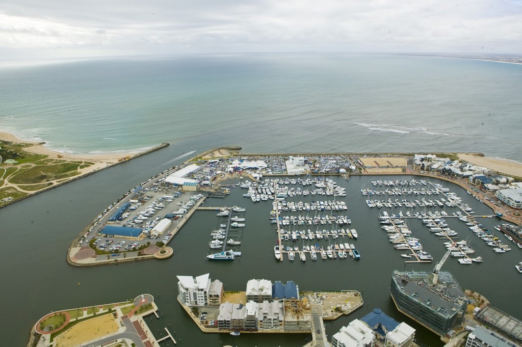 Aerial Mandurah Boat Show © MIAA